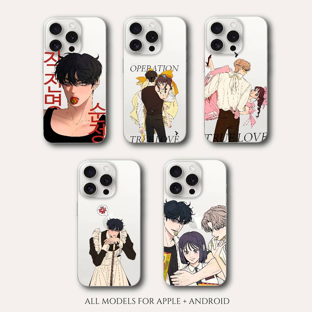Operation True Love Phone Case For IPhone 17 16 15 11 14 12 13 16 Pro Max X XR XS Max Plus Clear Soft Cover