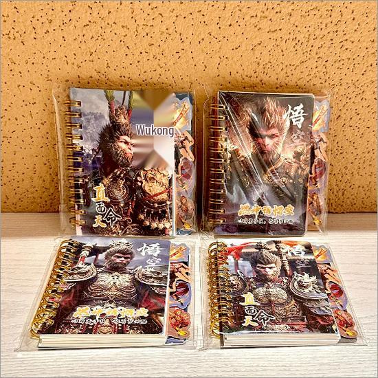Kpop Demon Hunter Girl Group Coil Bound Cartoon Notebook - Cute Rumila Zoi Pocket Edition