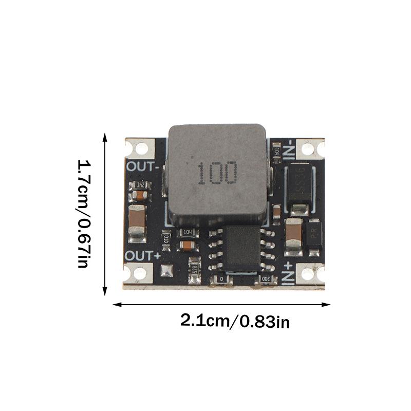 DC-DC Step-Down Modul Step-Down Regler Modul Mini Step Down Platine DC 6V-40V zu DC 5V 9V 12V 24V Spannungsregler 3A
