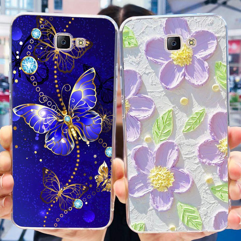 Lovely Painted Case For Samsung Galaxy J7 Prime On7 (2016) G610F G610Y Soft Silicone TPU Cover For Samsung J7Prime 2 Phone Cases