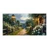 Streetlights Paths Scenery Houses Large Size Diamond Painting Landscape Diy Full Square Round Drill Rhinestone Embroidery Mosaic Cross Stitch Kits