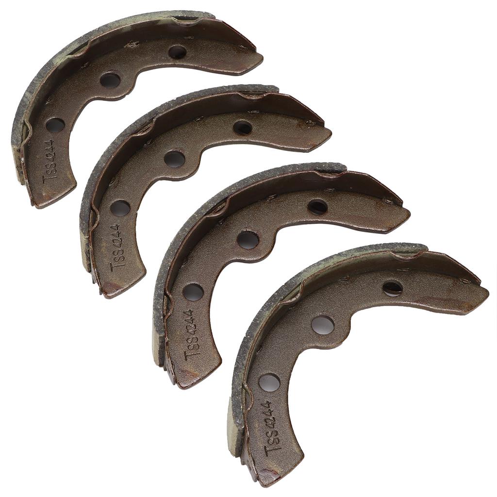 4PCS Brake Shoes Automobile Accessory J17‑25340‑00 Replacement for EZGO Electric 1986.5‑1995
