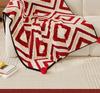 Year of the Horse Red Zodiac Blanket: Festive Winter Throw for New Year