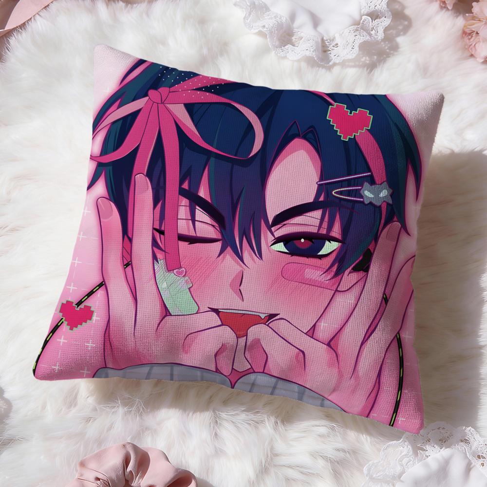 A-Alien Stage Anime Cushion Cover Premium Comfort Reversible Pillow Cove -Two In One Design For Any Room & Car Interior