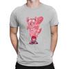 Cool Men's T Shirts Nimona Cartoon Funny Tees Short Sleeve Crew Neck T-Shirts Pure Cotton Adult Clothes