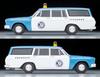 TOMYTEC Tomica Limited Vintage Scale Toyopet Masterline Light Van JAF 1966 Model 335283 1/64 LV-203b (Finished Model)
