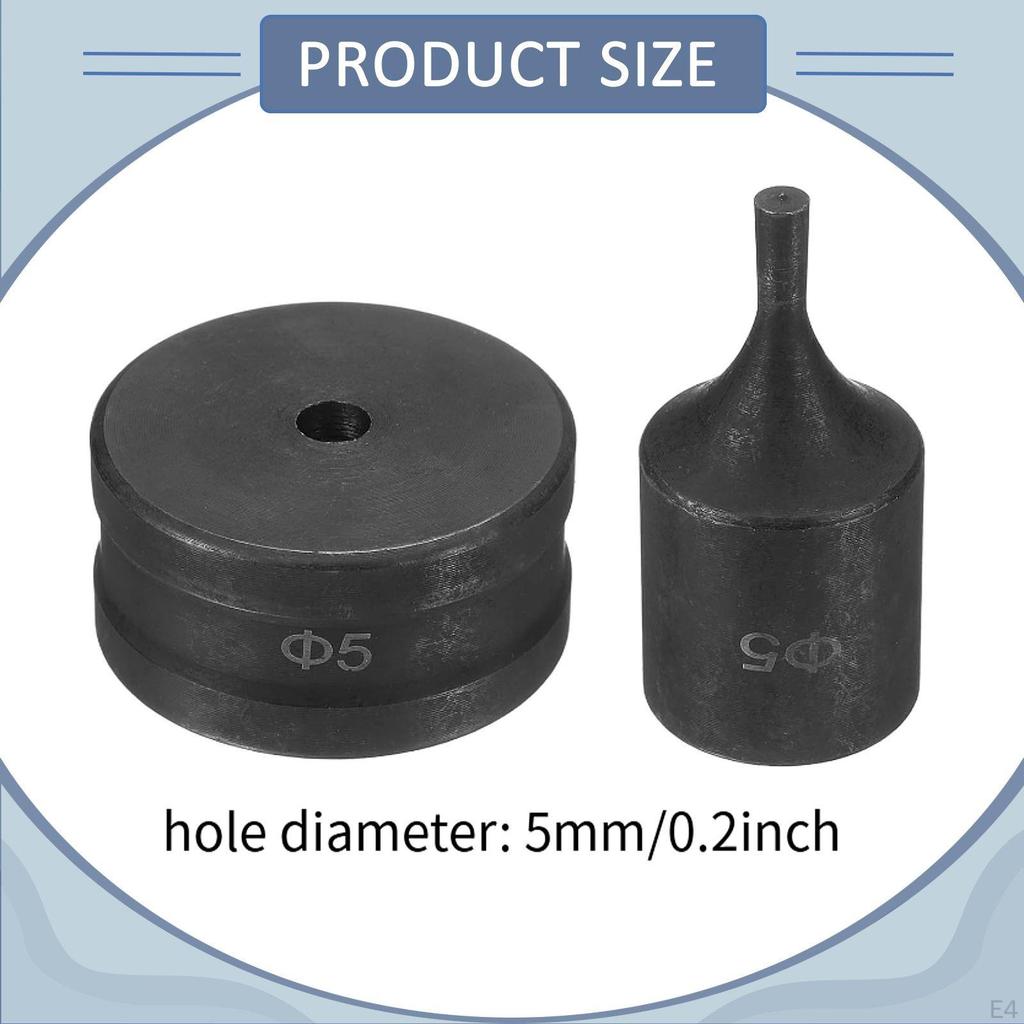 Hole Punch Die 40CR Steel Construction Industrial Round Metalworking Replacement