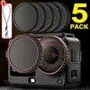 Silicone Camera Lens Caps 1-5Pcs Anti-Scratch Dustproof Shockproof Protector for DJI Osmo Action 6 Action Camera Accessories
