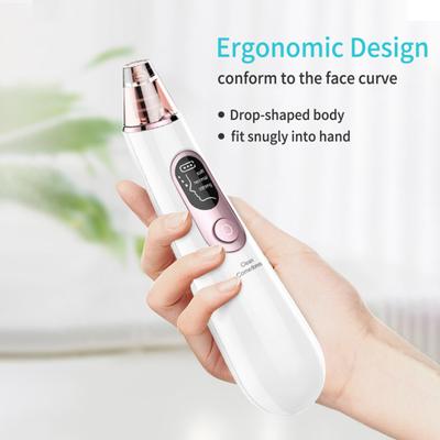 Blackhead Remover Strong Suction Power LCD Screen Three Modes Pore Cleaner Rechargeable Electric