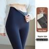 Plus-Size Fleece-Lined Shark Pants: High-Waisted, Thick, and Warm Yoga Leggings for Autumn/Winter 2025