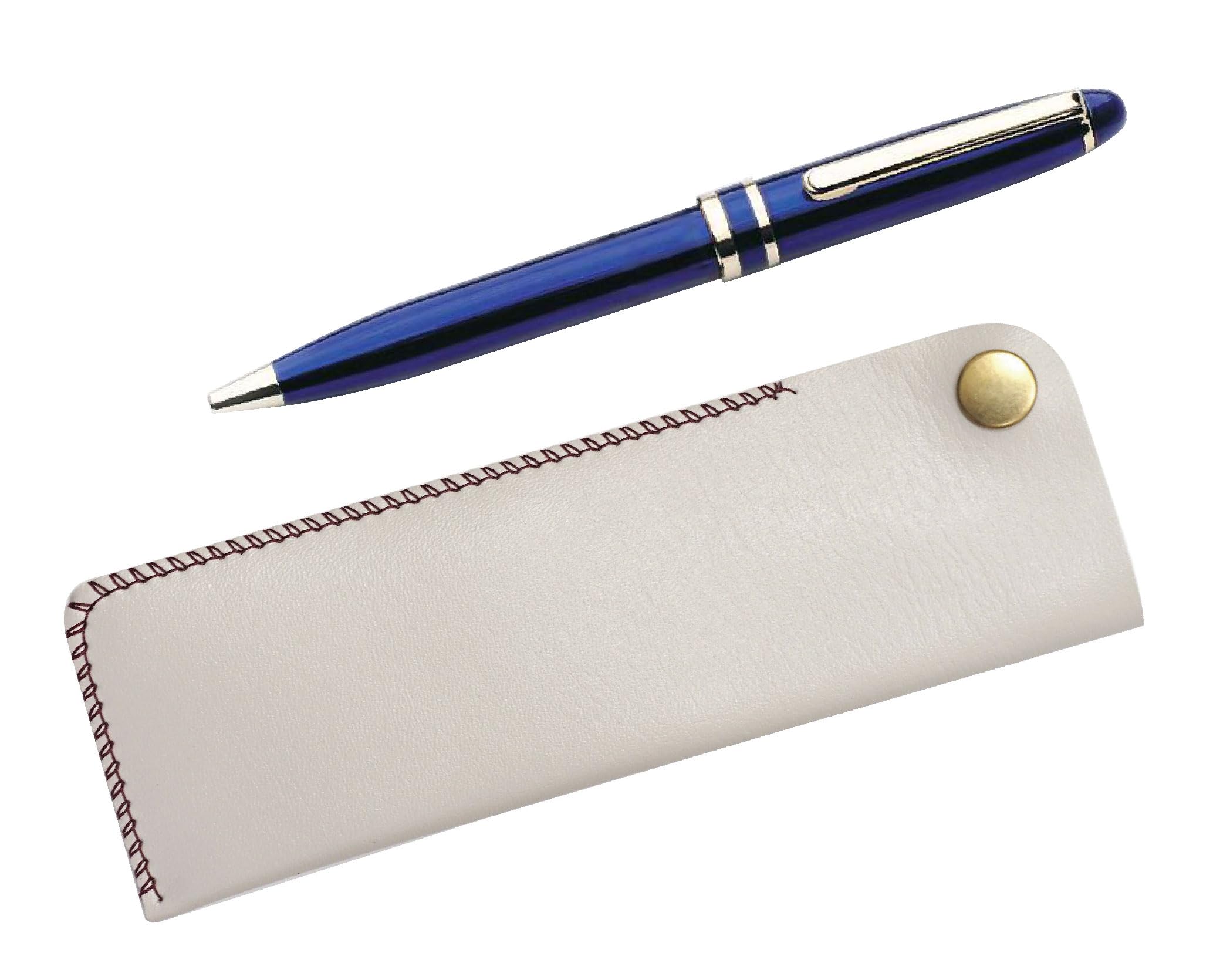 

Горизонтальный чехол для ручки Hook White Midnight вращающийся шариковый набор ручек синего цвета 3 шт. T23-NK01W-SA2002BP-L-3