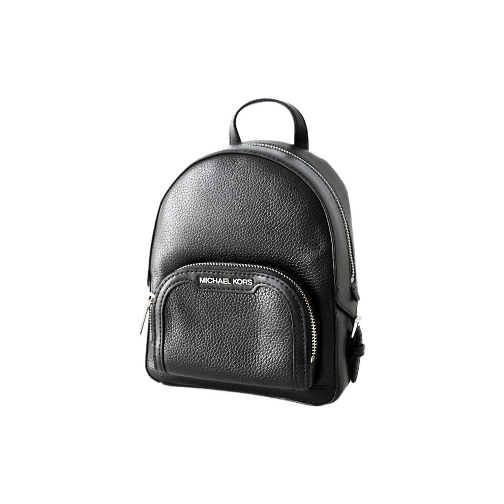 MICHAEL KORS Jaycee Leather Backpack Small Women's Black (Unisex) Backpacks 35T2S8TB1L BLACK