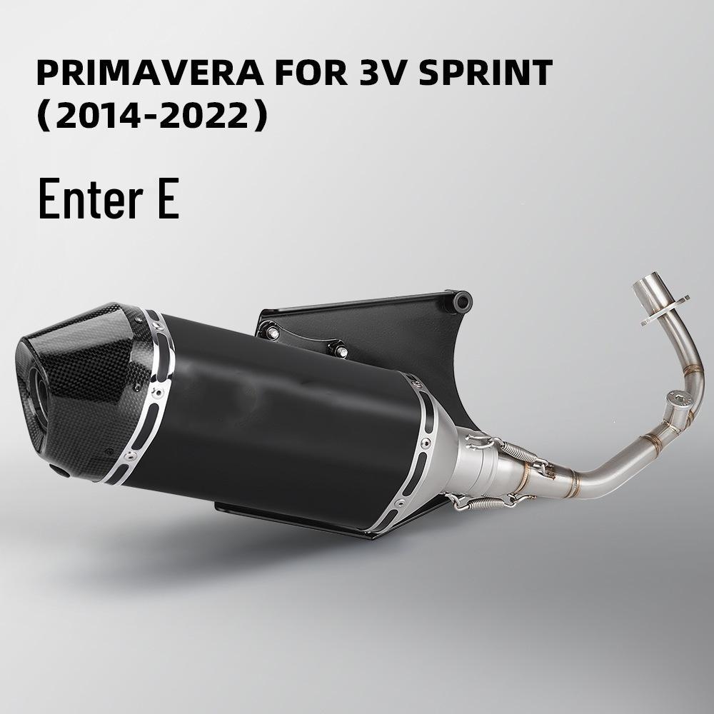 Modified Exhaust Tailpipe for 3V Spring 150 Motorcycles (2014-2020)