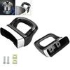 1/2Pcs 2 Hole Replacement Pot Handle Pressure Pan Handles Ear Metal Pot Handle Saucepan Short Side Handle for Kitchen Cooker 2