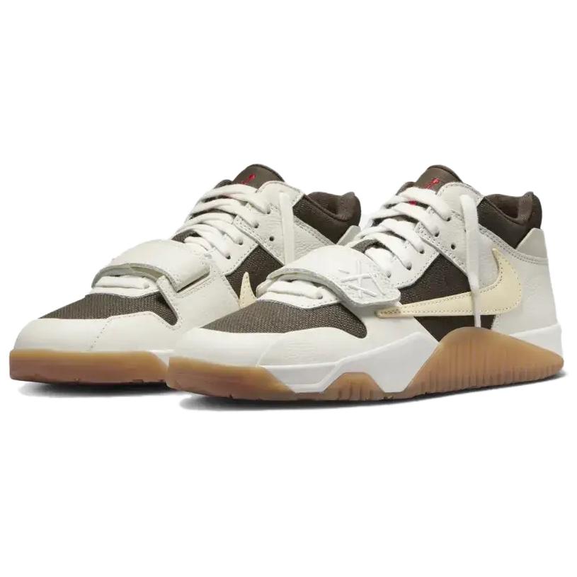 Travis Scott x Air Jordan Jordan Jumpman Jack TR Sail Zapatillas Unisex Crema Muselina Moca Oscuro FZ8117-100