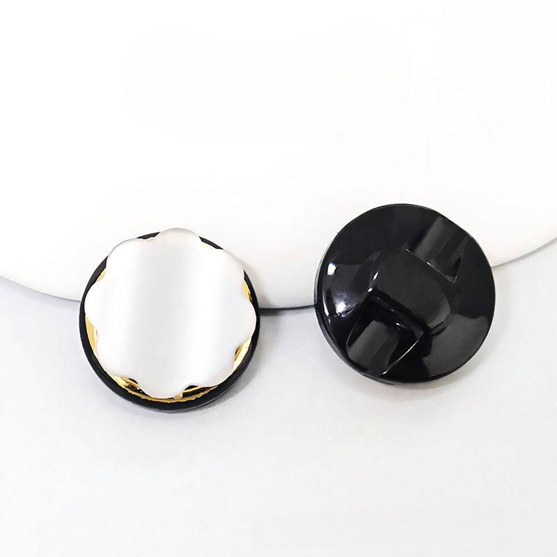 Matowy guzik z żywicy guzik do koszuli guzik do dzianinowego kardiganu swetra koszuli dziecięcy guzik kolorowy