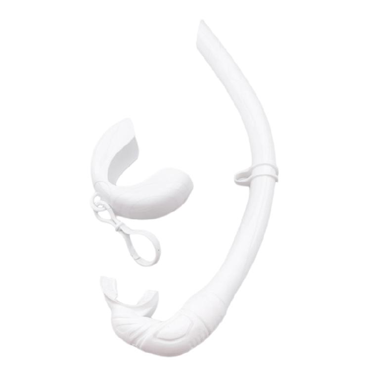 Diving Snorkel Flexible Rolls Up Silicone Snorkel with Compacts Storage Case for Spearfishing, Freediving, Snorkeling