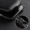 Melkco Magnetic Charging Phone Case for iPhone 17 Pro Max 17 Air 16 Plus 16e First Layer Cowhide Genuine Leather Flip Cover