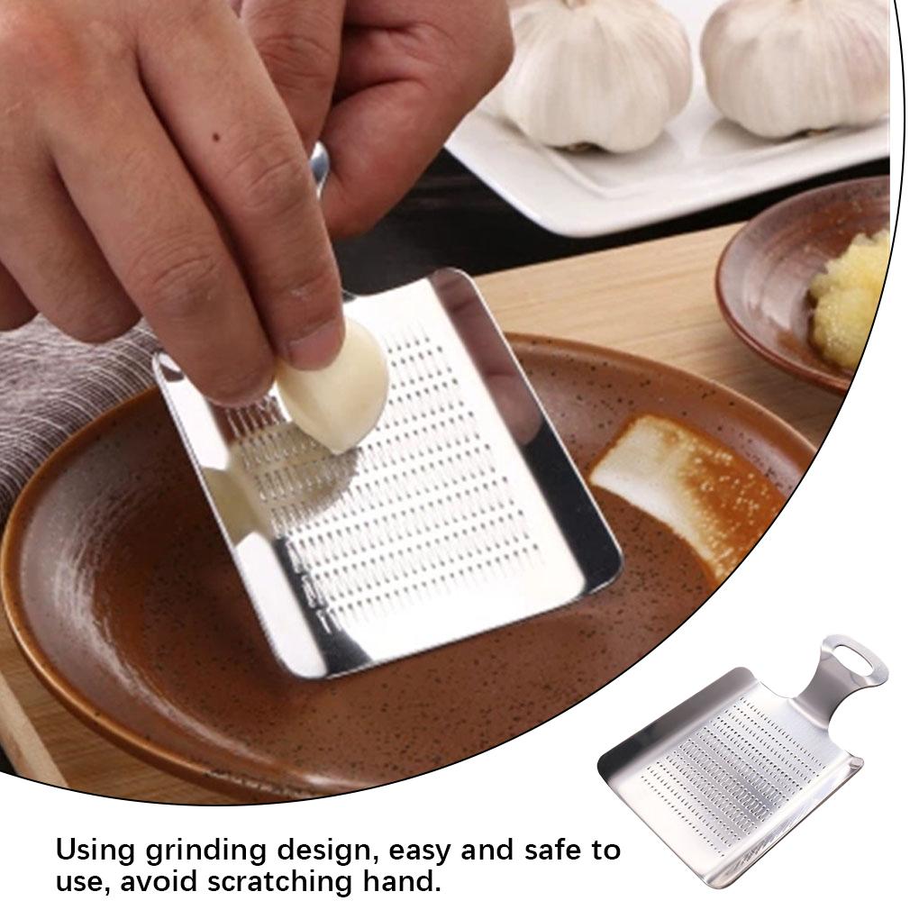 Ginger Grater Accessories Professional Grinding Tool Stainless Steel Garlic Food Grind Device Kitchen Gadget
