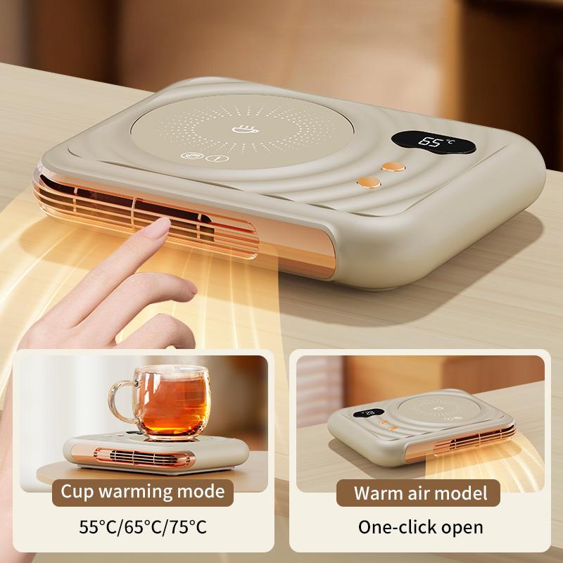Electric Cup Warmer Thermostatic Heating Coaster 3-speed Adjustment Coffee Mug Warmer Cup Warmer For Beverage Tea Milk