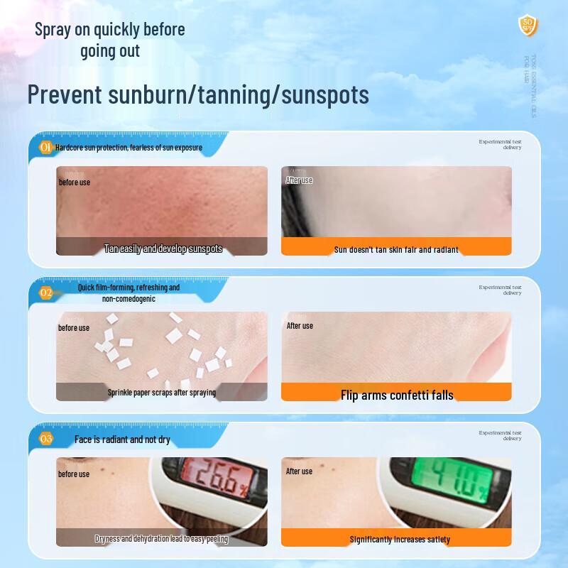 RUYI Whitening SPF50+ PA++++ Sunscreen Spray