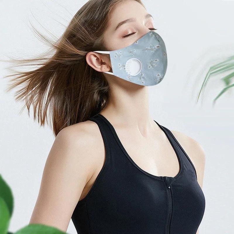Adults Breathable Mask Dust-proof Haze Breathing Valve Masks