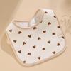 Baby Waterproof U-Shaped Cotton Gauze Bib