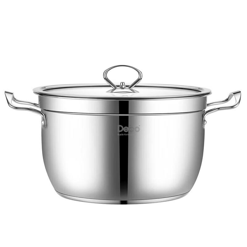 

Debo Bellburg 26cm Stainless Steel Soup & Steamer Pot