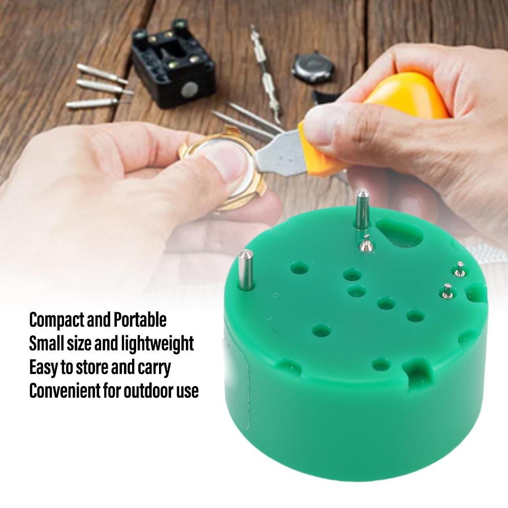 Small Size Watch Movement Holder Plastic Watch Repair Tool  for Balance Wheel Installation