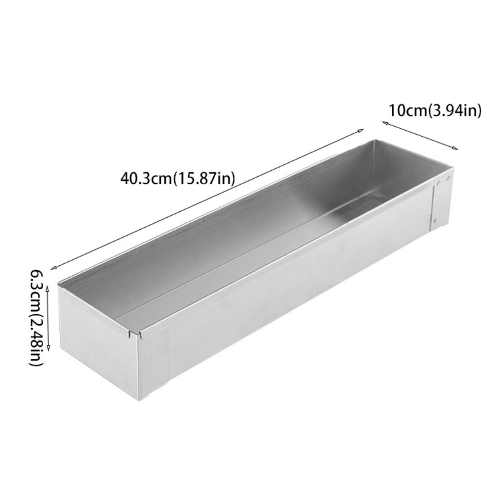 Ορθογώνια Φόρμα Ψωμιού Αποσπώμενος Σχεδιασμός Φόρμα Μους Πολυλειτουργική Φόρμα για Κέικ Τιραμισού Τσίζκεϊκ