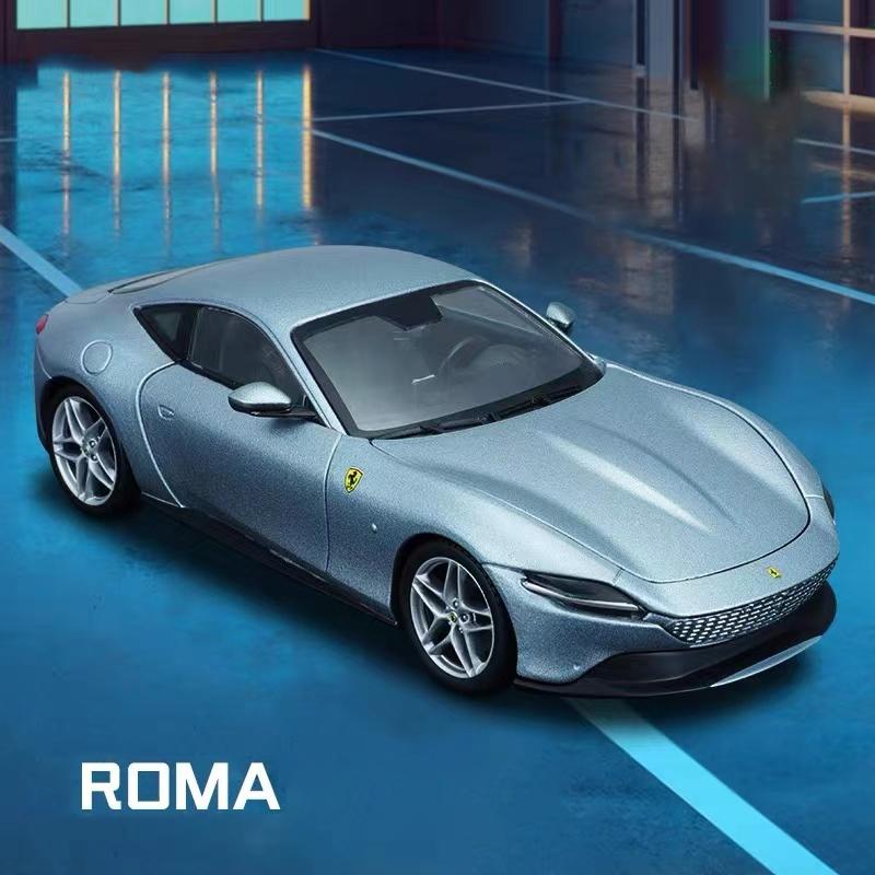 Burago 1:24 Ferrari Roma Supercar Legierungsauto Die-Cast & Spielzeugfahrzeuge Automodell Miniatur-Maßstabsmodellauto Für Kinder