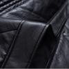 Woman Leather Jacket Winter Long Parkas Hooded Elegant Thick Warm Female Faux Sheepskin Coats