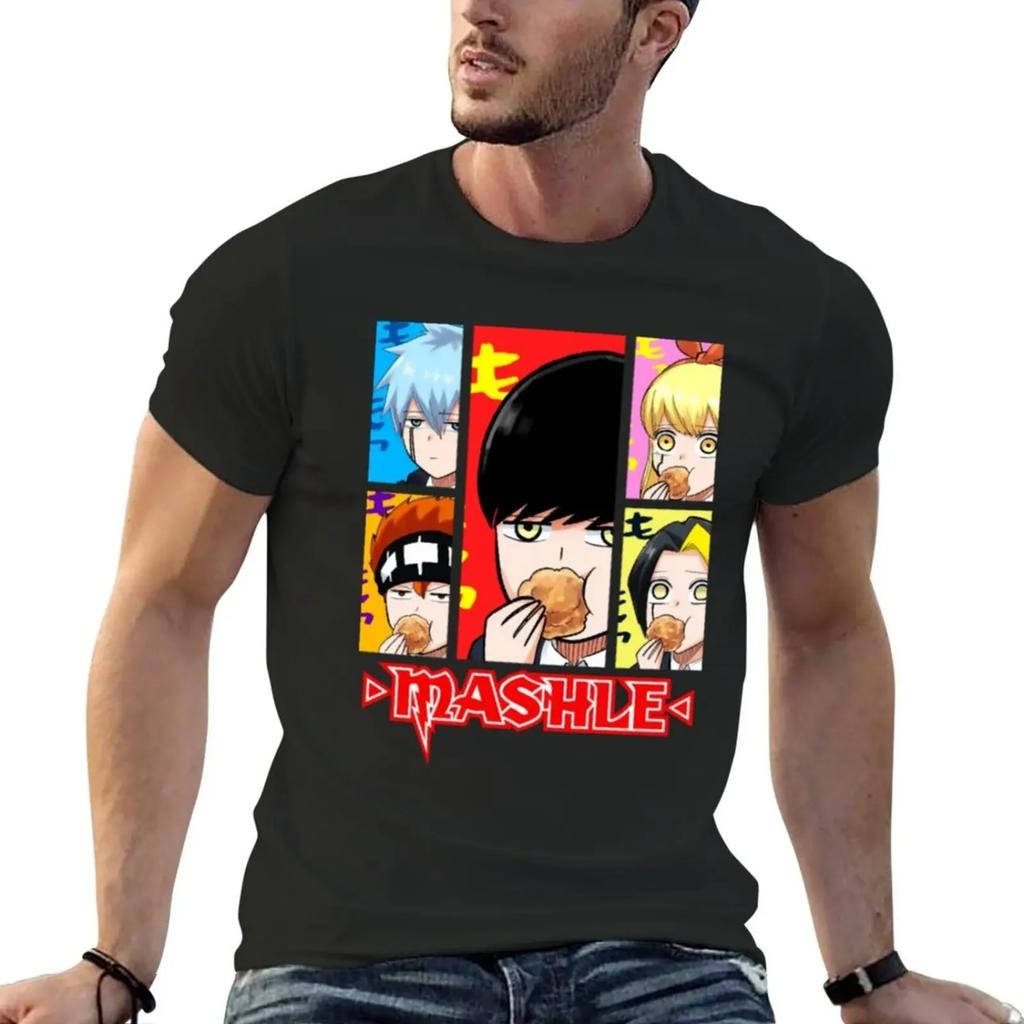Nouveau T-shirt MASHLE Magie et Muscles1 t-shirt drôle T-shirt pour un garçon t-shirts drôles t-shirts graphiques pour hommes pack