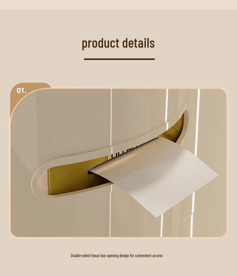 Narrow Multifunctional Dustproof Bathroom Storage Cabinet