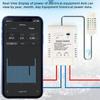 16A 3000W Tuya Smart Switch with Power Monitor Temperature Humidity Sensor Works with Alexa and Google Home