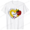 Casual Pencil MAESTRA Print Teachers Girl T-shirts Casual Short Sleeve Womens T-shirt Round Neck Fashion Teacher Tee Clothing
