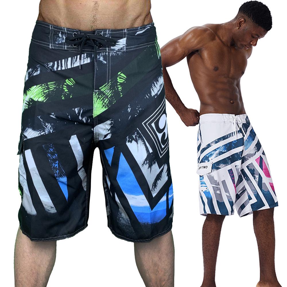 2025 Men's Quick-Dry Peach Skin Beach Shorts, Breathable & Outdoor Ready