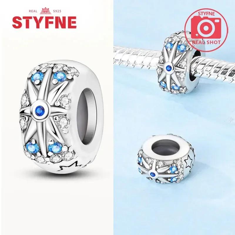 Realcopper Stopper Clip Charm Star Bow Charms Beads For Original Bracelets Fine Jewelry Gifts For Women Diy