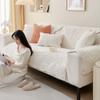 Autumn and Winter New Sofa Cushion Crystal Velvet Embroidered Sofa Cushion Winter Thickened Warm Modern Simple Non-slip Cushion