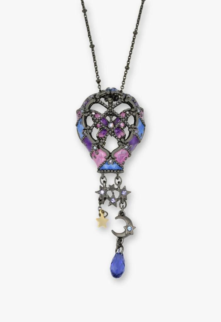 Hot Air Balloon Motif Necklace SAXN049565XV [Anna Sui]