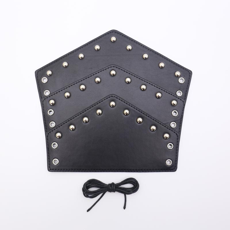 Bărbați Medieval Cosplay Armură din Piele PU Mănuși Manșete cu Șireturi Viking Pirat Cavaler Mănușă Brățară Brățară Accesorii Steam Punk