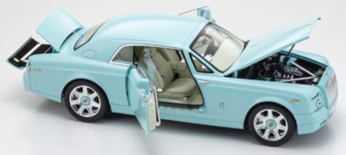 Kyosho Original 1/18 Scale Rolls-Royce Phantom Coupe Turquoise Finished Product