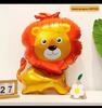 Baby Birthday & Back-to-School Cartoon Animal Balloons for Kids' Party - Giraffe & Elephant Theme