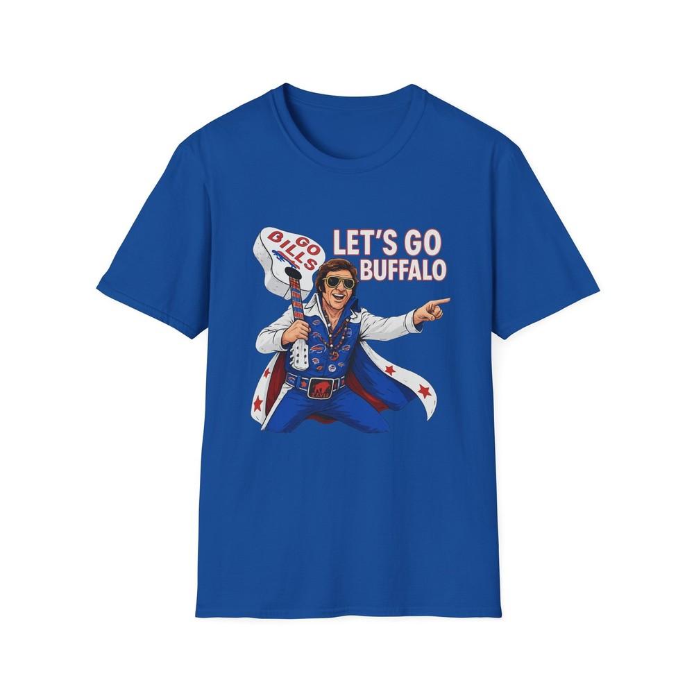 Buffalo bills Elvis  T-Shirt, Let's Go Buffalo Tee, John Lang Inspired Shirt