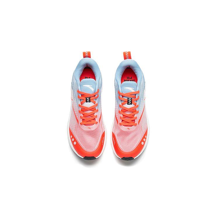 Anta Kids Hailang FT Low Top Running Shoes Kids Sneaker Red Blue 312225570-3