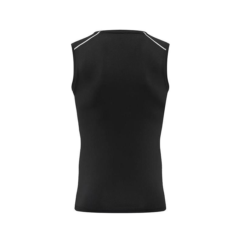 Men's Quick-Dry Sleeveless Compression Sports Vest for Running and Fitness