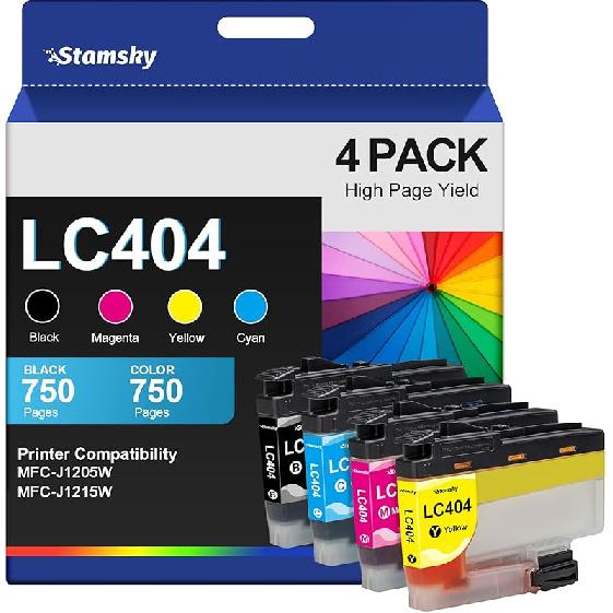 LC406 Ink Cartridges for Brother Printer for Brother LC406 Ink Cartridges LC406XL LC 406 XL Compatible with MFC-J4535DW MFC-J4335DW MFC-J5855DW