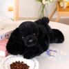 Adorable Realistic Lying Dog Plush Pillow and Soothing Companion   