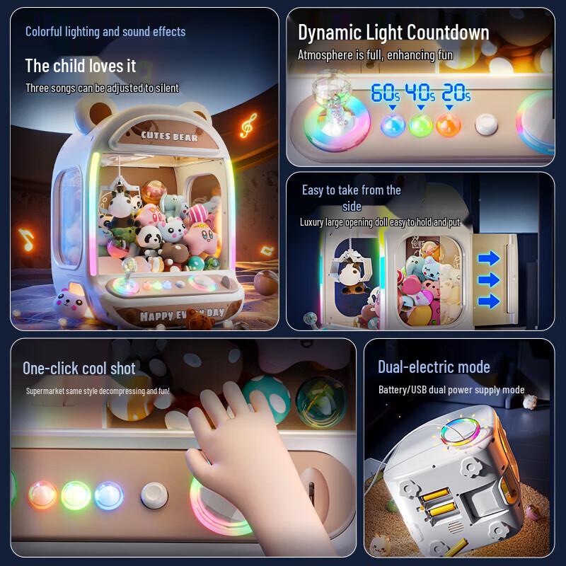 LIVING STONES Large Kids' Claw Machine Toy