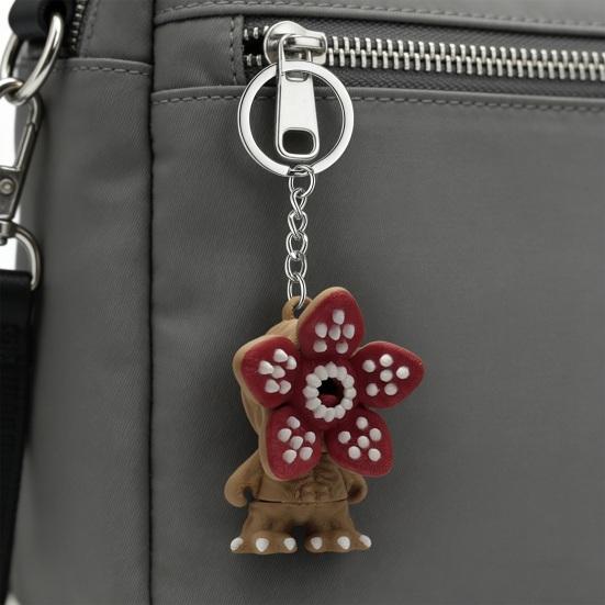 Colgante Llavero Diseño Flor de Dibujos Animados Cadena de Llaves de Plástico para Amante Madre Hermana Esposa Novia Cumpleaños Navidad Encanto